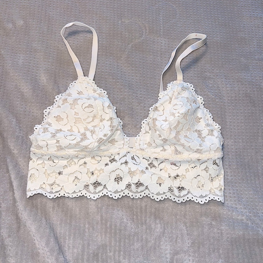 Dobreva Ivory Lace Bralette Size S -Like new
